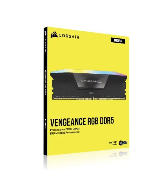 Corsair Vengeance RGB 64GB (4x16GB) DDR5 DRAM 6000MT/s CL36