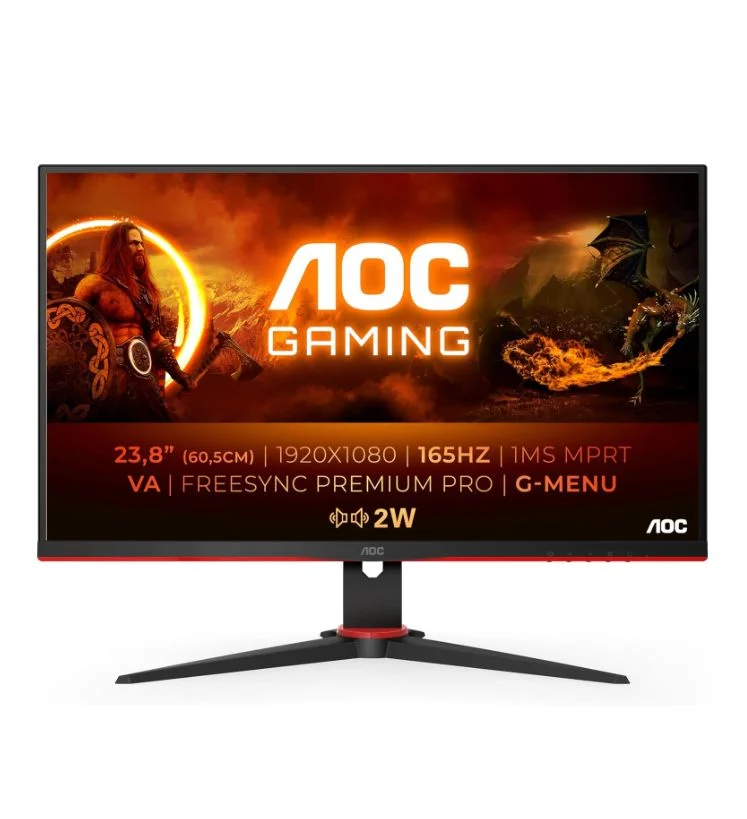AOC Gaming 24G2SAE/BK 165Hz, FHD Gaming Monitor