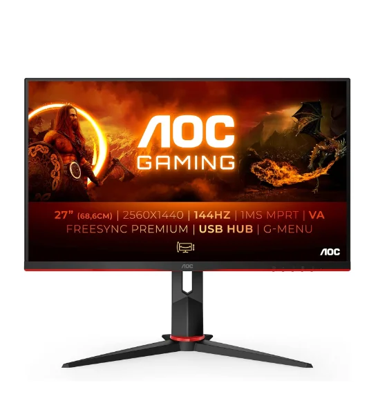AOC Gaming Q27G2U/BK 155Hz, 2K Gaming Monitor