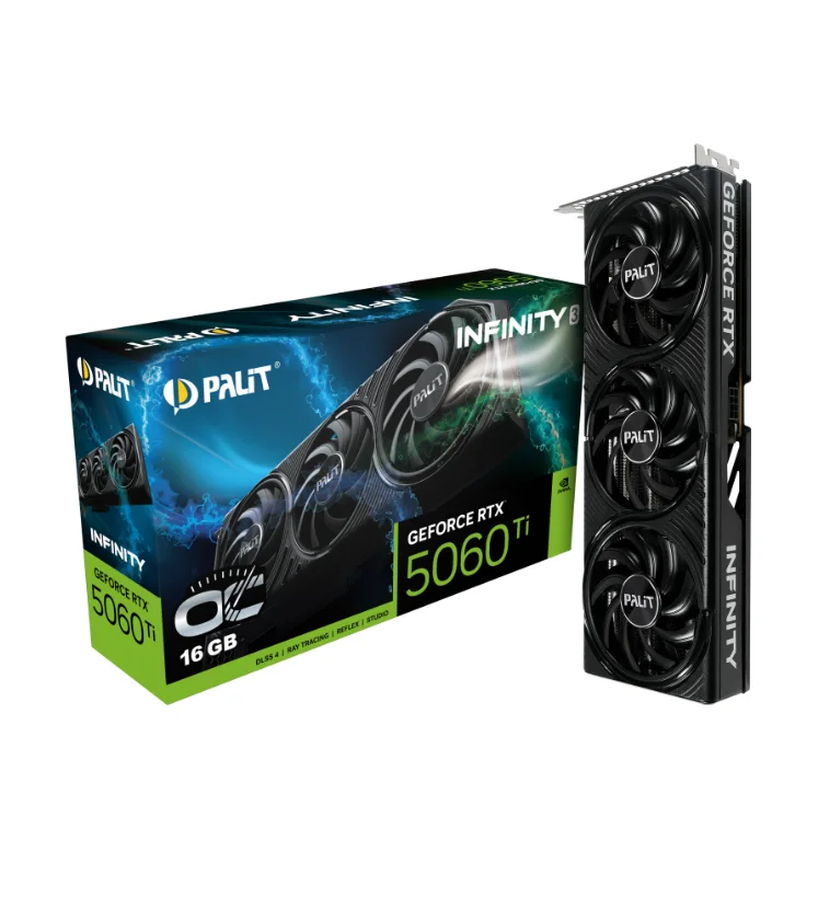 Palit RTX 5060 Ti Infinity 3 OC 16GB Graphics Card